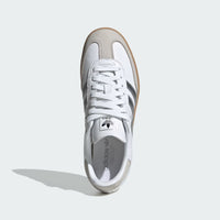 adidas Samba OG - Women's - White Silver Metallic Grey