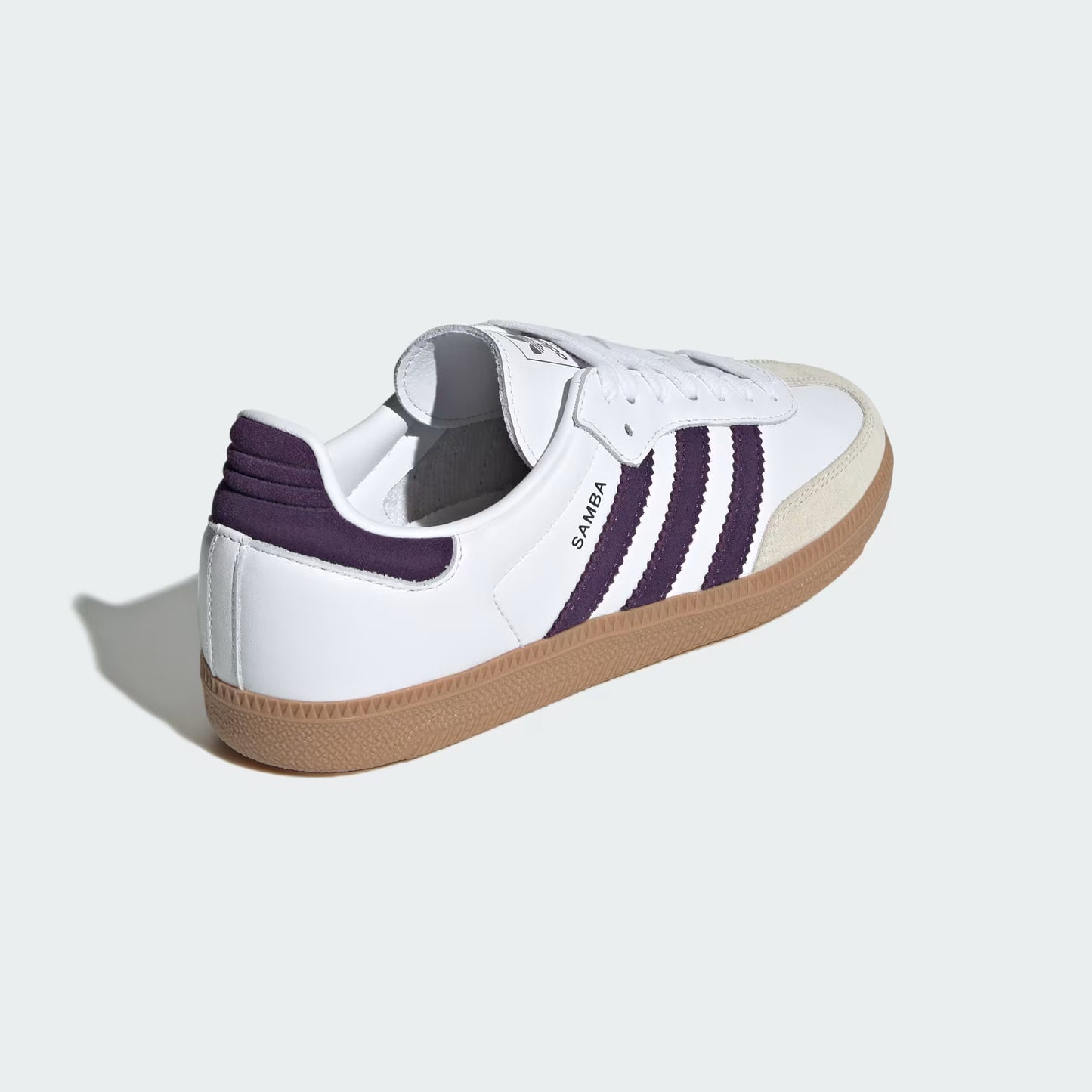 adidas Samba OG - Women's - White Alumina Aurora Plum