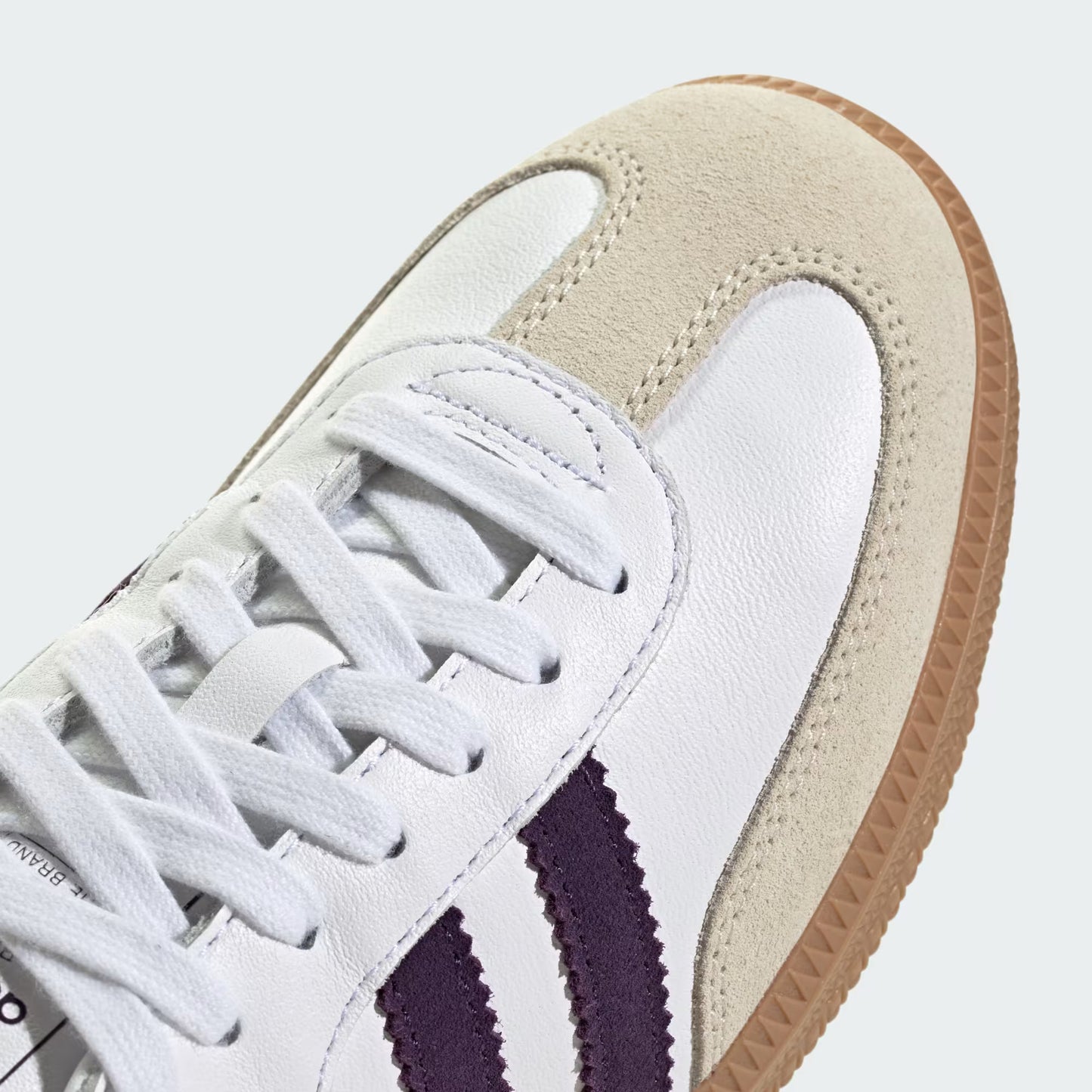 adidas Samba OG - Women's - White Alumina Aurora Plum