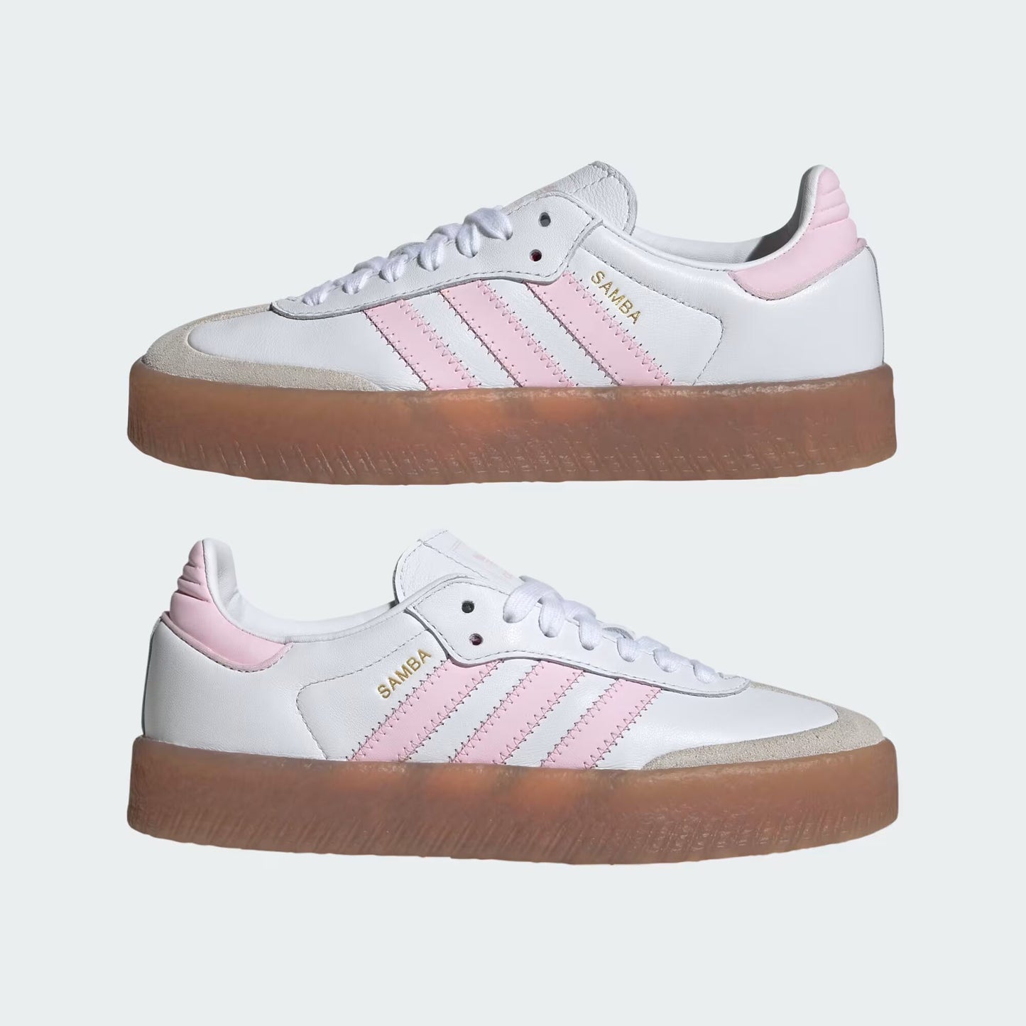 adidas Samba OG - GS - Cloud White Clear Pink