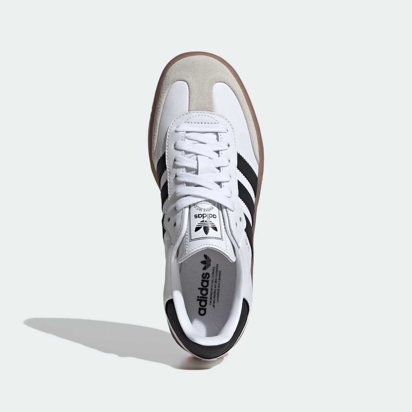 adidas Sambae - Women's - Cloud White Metallic Gold