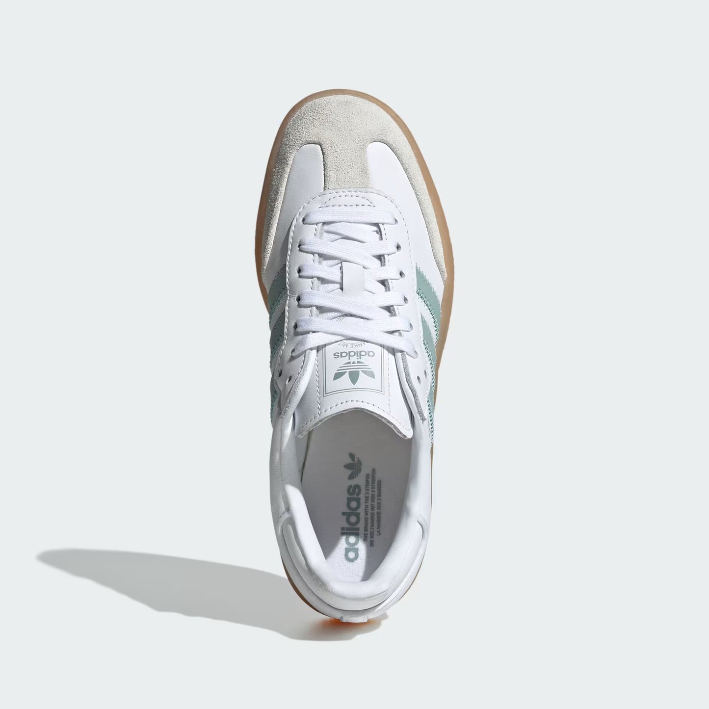 adidas Samba - Women's - Cloud White Wonder Blue