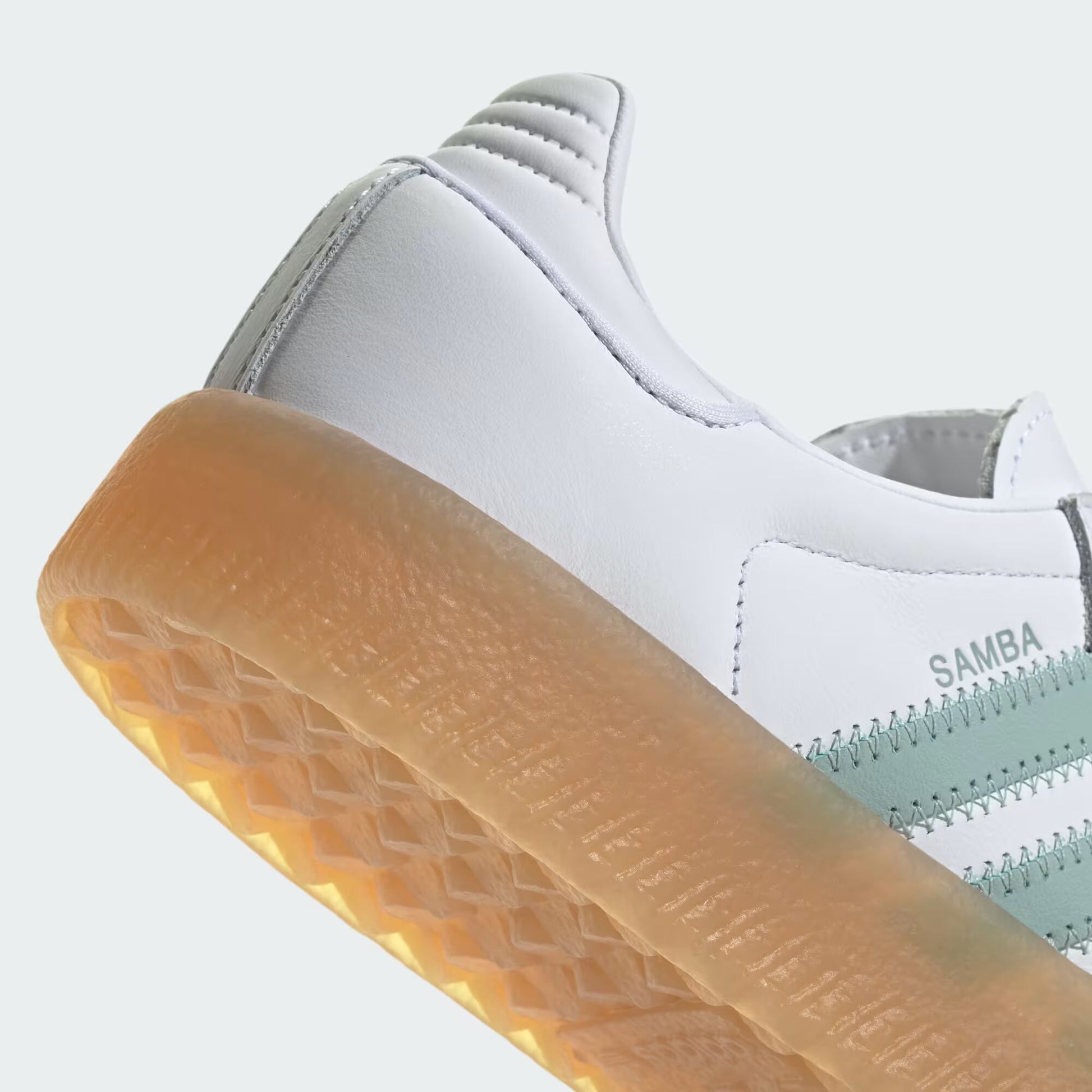 adidas Samba - Femme - Cloud Blanc Wonder Bleu Sneaxx adidas Samba - Femme - Cloud Blanc Wonder Bleu Sneaxx