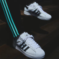adidas Superstar II - Unisex - White Black