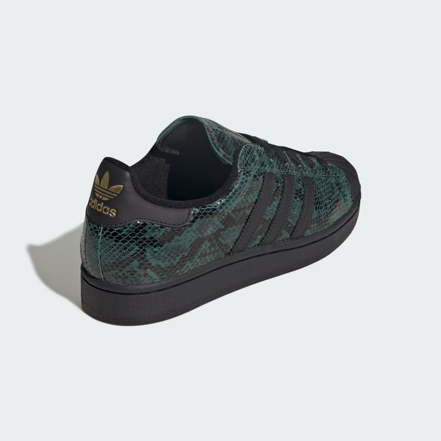 adidas Superstar II - Unisex - Collegiate Green Snakeskin