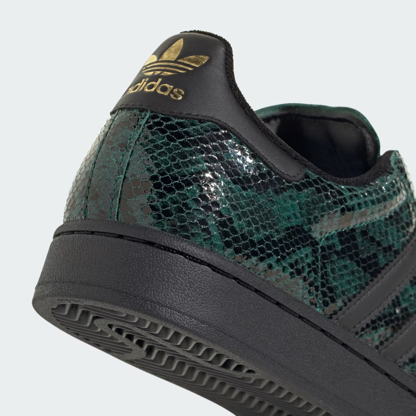adidas Superstar II - Unisex - Collegiate Green Snakeskin