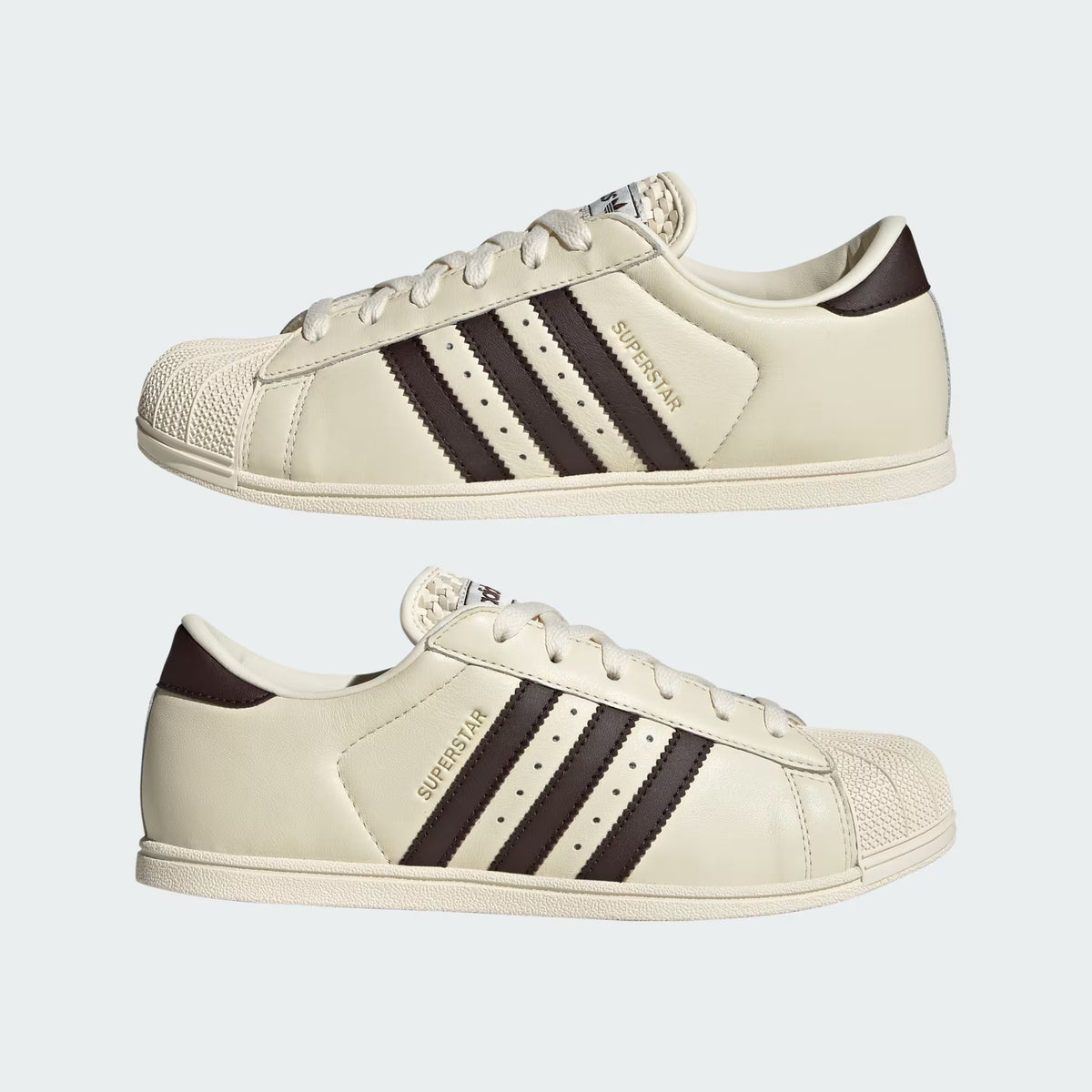 adidas Superstar Pro - Women's - Cream White Aurora Coffee