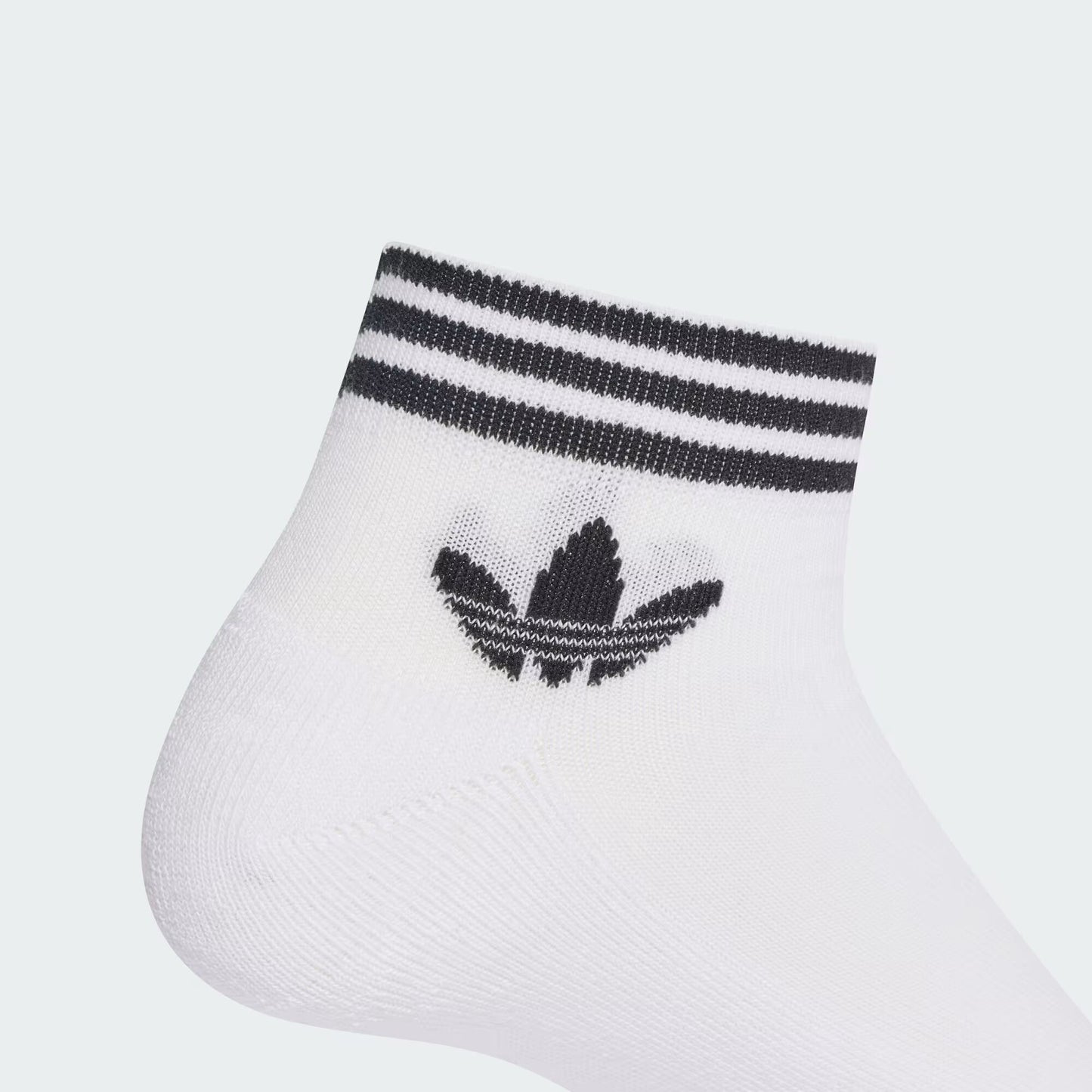 adidas Originals - 3-Pack Ankle Socks - Unisex - White/Black