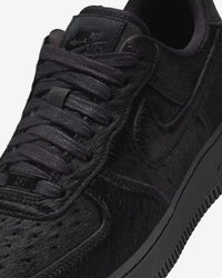 Nike Air Force 1 Low '07 - Unisex - Triple Schwarz Pony Hair