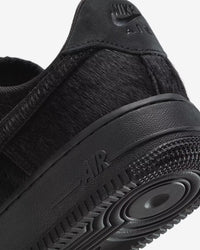 Nike Air Force 1 Low '07 - Unisex - Triple Schwarz Pony Hair