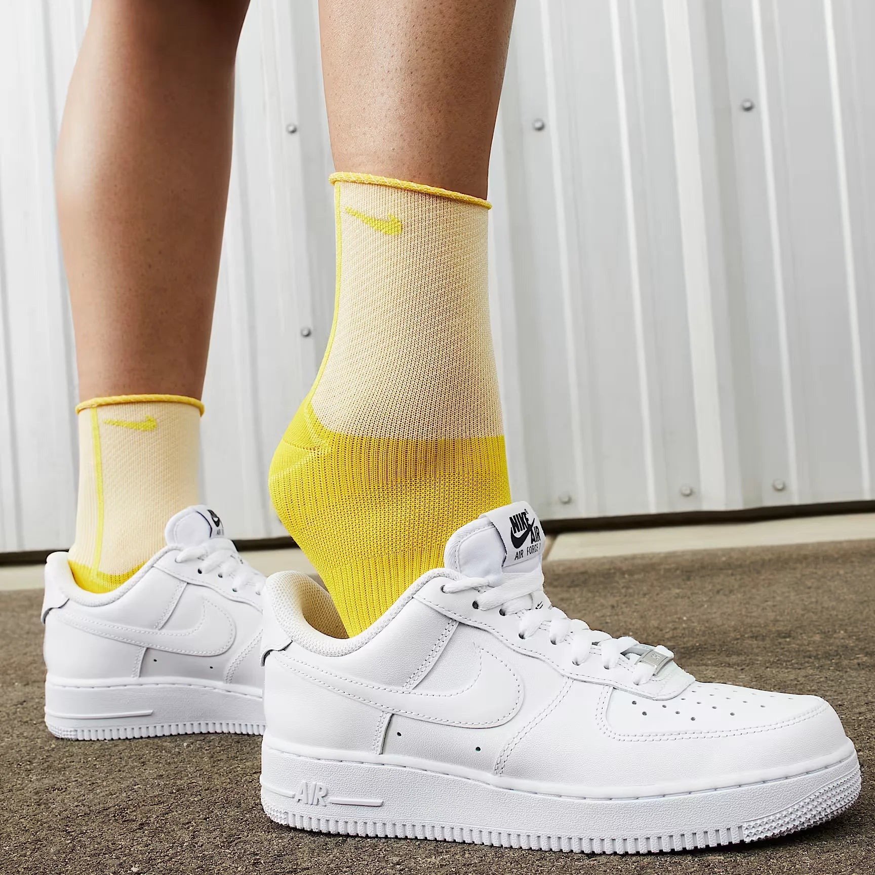 Nike Air Force 1 '07 FlyEase - Women's - Triple White – Sneaxx Nike Air Force 1 '07 FlyEase - Women's - Triple White – Sneaxx
