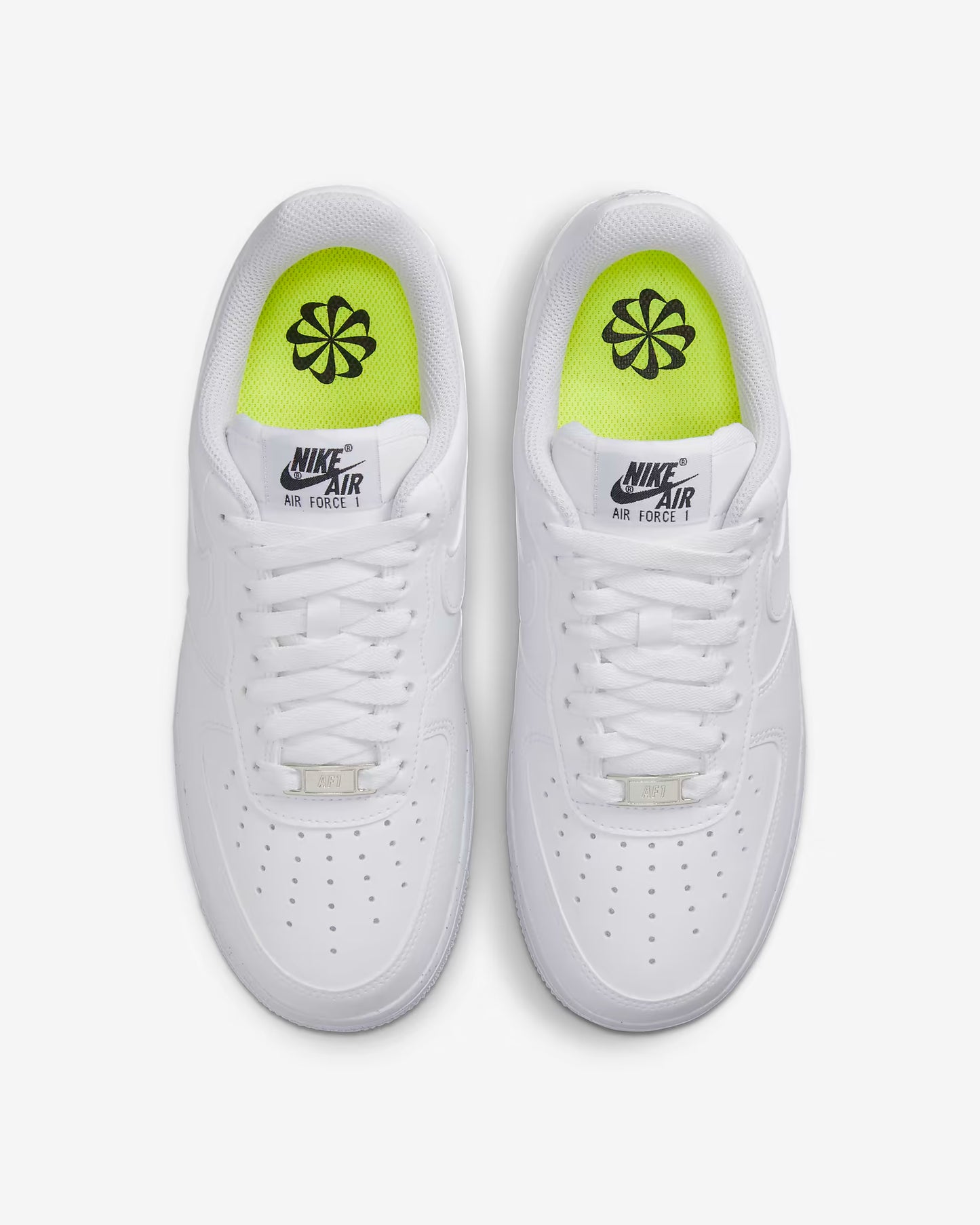 Nike Air Force 1 Low - Damen - Next Nature Weiß Metallic Grey
