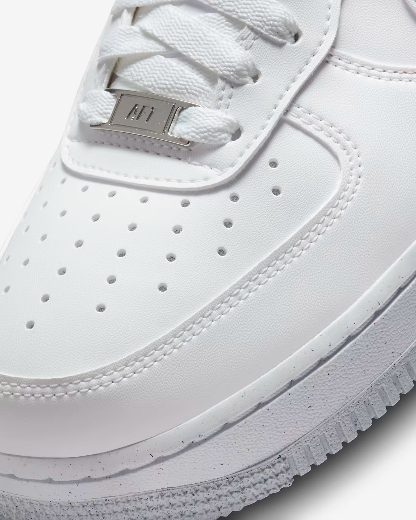 Nike Air Force 1 Low - Damen - Next Nature Weiß Metallic Grey
