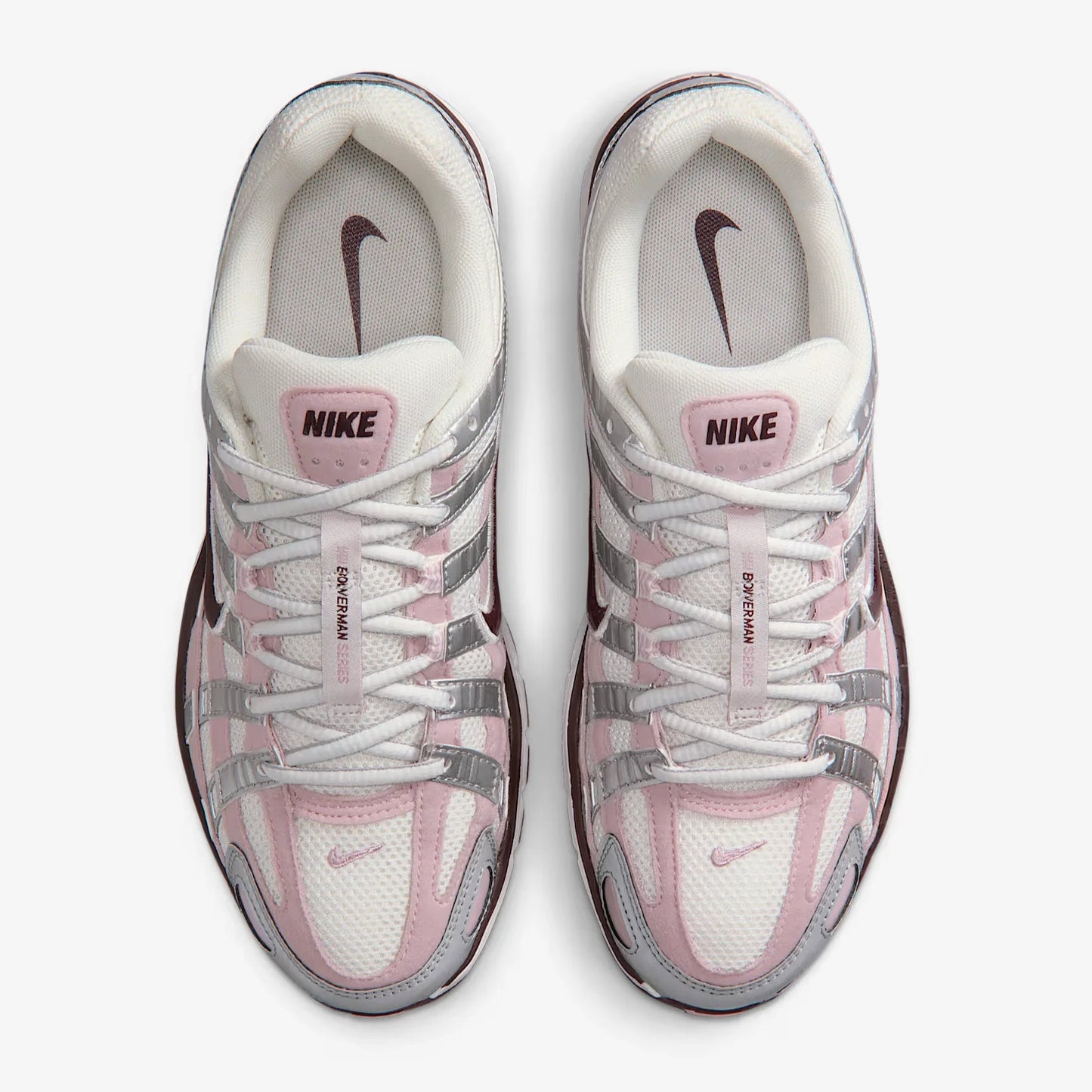 Nike P-6000 - Unisex - White Chalk Burgundy