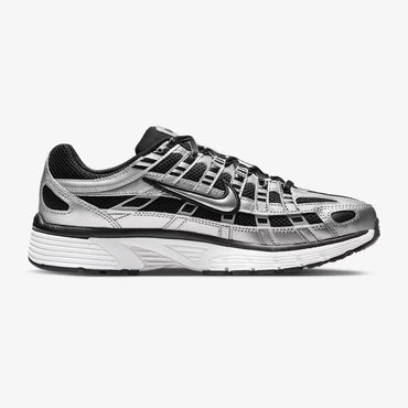 Nike P-6000 - Unisex - Black Metallic Silver