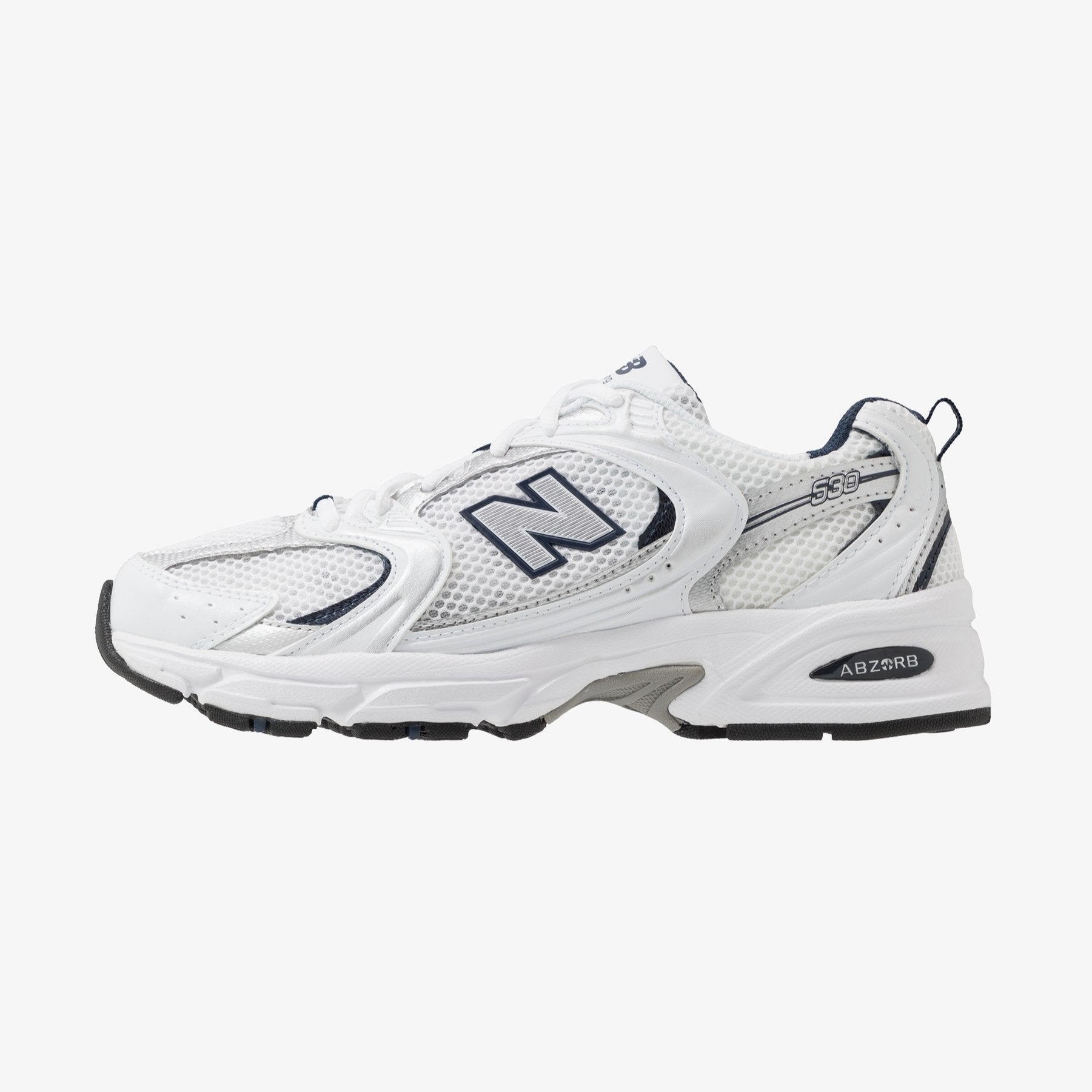 New Balance 530 - Unisex - White Gray Navy