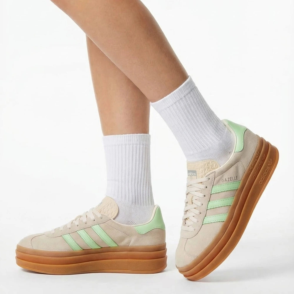 adidas Gazelle Bold - GS - Cream White Sneaxx adidas Gazelle Bold - GS - Cream White Sneaxx