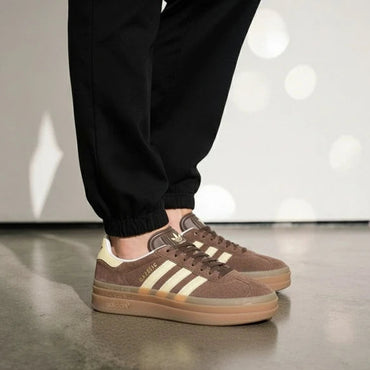 adidas Gazelle Bold - Femme - Earth Strata Powder Yellow