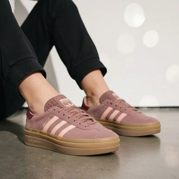adidas Gazelle Bold - Femme - Warm Clay Clear Orange Preloved Ruby