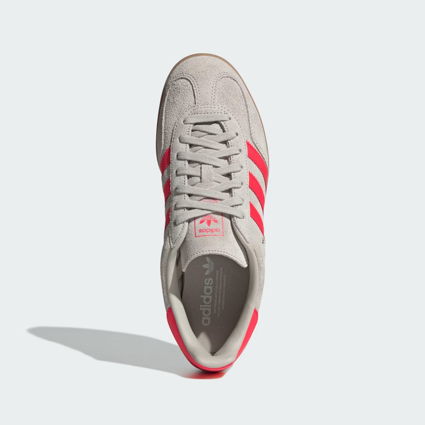 adidas Gazelle Indoor - Unisex - Beige Lucid Red
