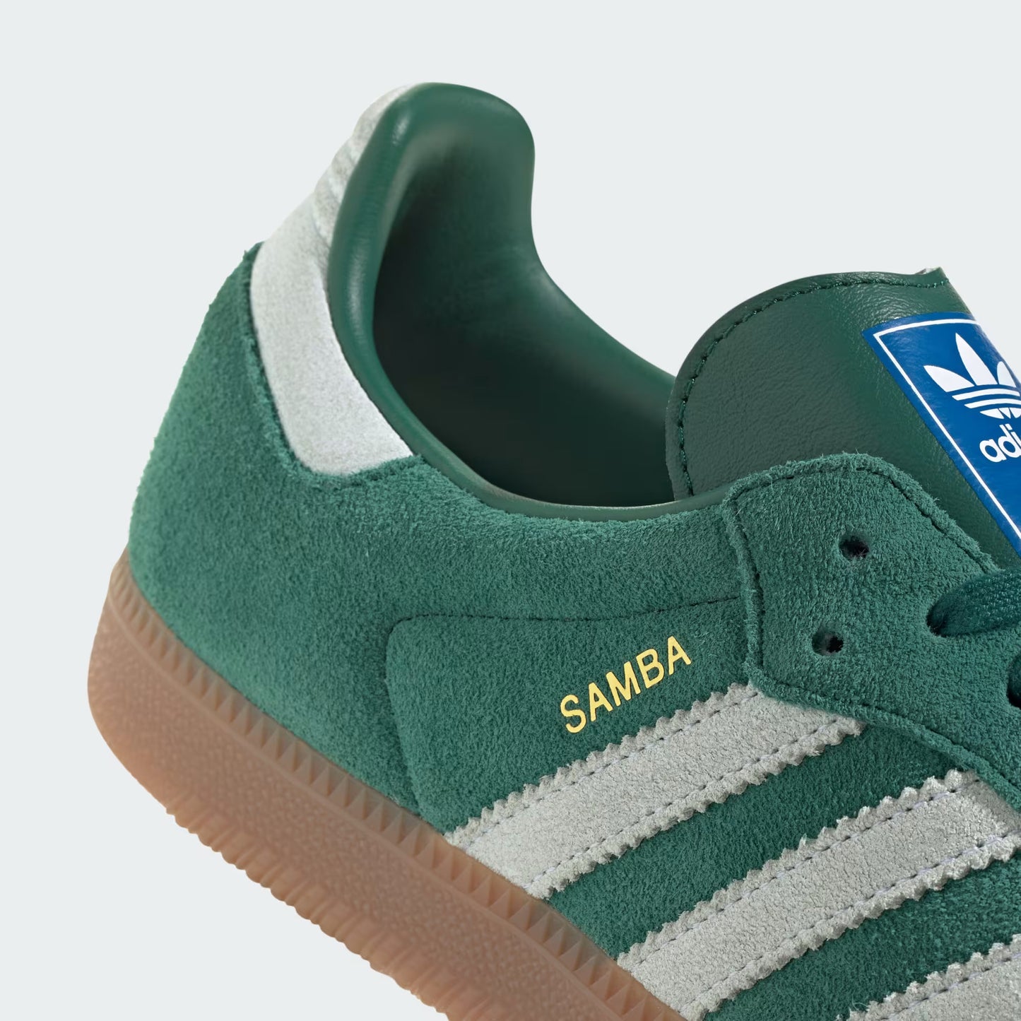 adidas Samba OG - Unisex - Collegiate Green Gum Grey Toe
