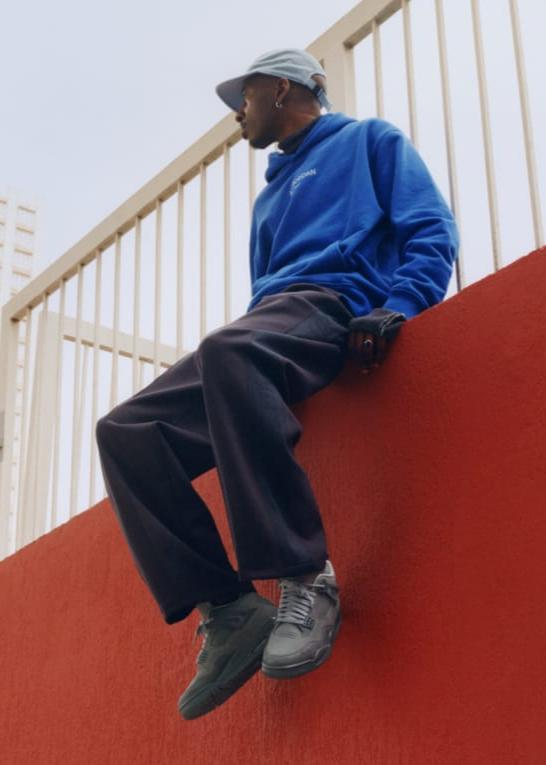 Wet Cement University Blue Jordan Hoodie Air Jordan Retro SE