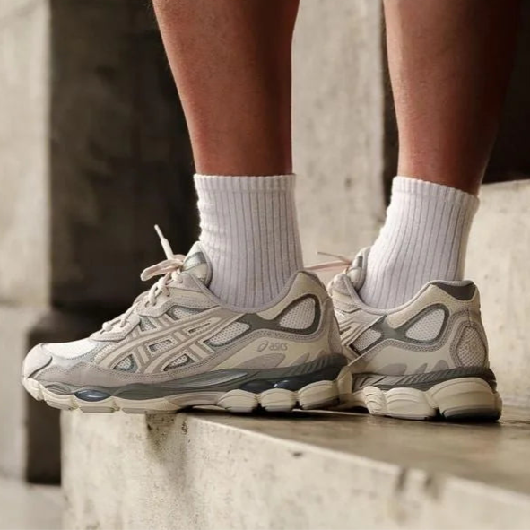 ASICS Gel-NYC - Unisex - Cream/Oyster Grey – Sneaxx ASICS Gel-NYC - Unisex - Cream/Oyster Grey – Sneaxx