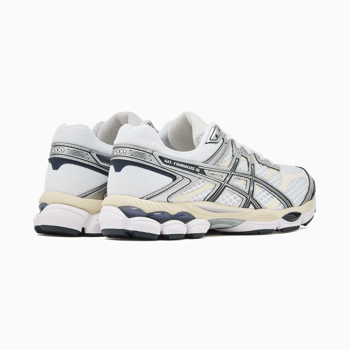 ASICS Gel Cumulus 16 - Unisex - White Midnight