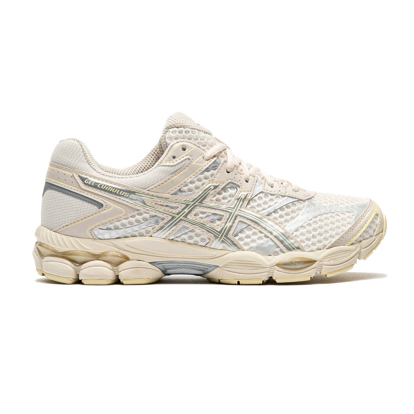ASICS Gel Cumulus 16 - Unisex - Cream Pure Silver