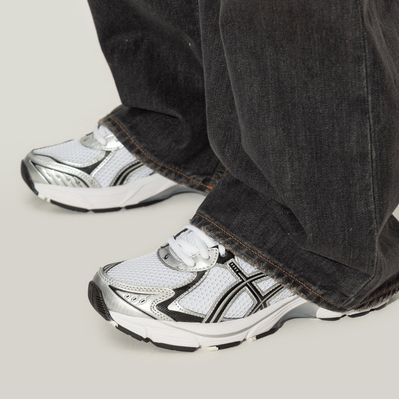 ASICS GT-2160 - Unisex - Wit Zwart Silver