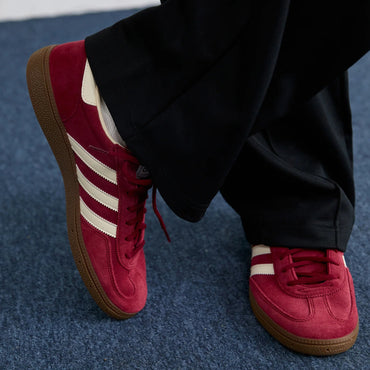 adidas Handball Spezial - Unisexe - Burgundy Crew Blanc