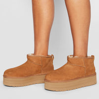 UGG Classic Ultra Mini Platform Boot - Women's - Chestnut