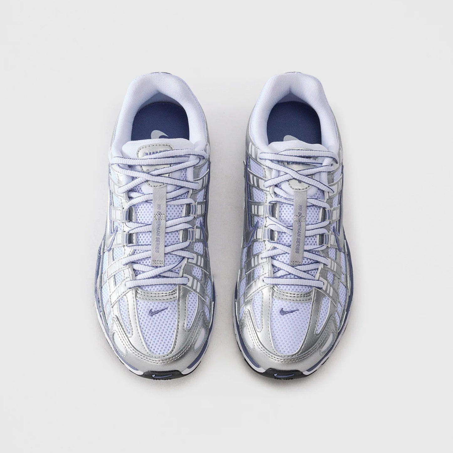 Nike P-6000 - Unisex - Metallic Silver World Indigo