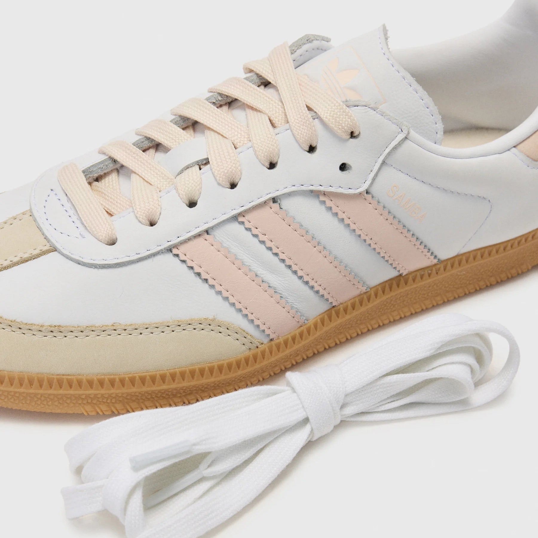 adidas Samba OG - Women's - White Wonder Quartz Sneaxx adidas Samba OG - Women's - White Wonder Quartz Sneaxx