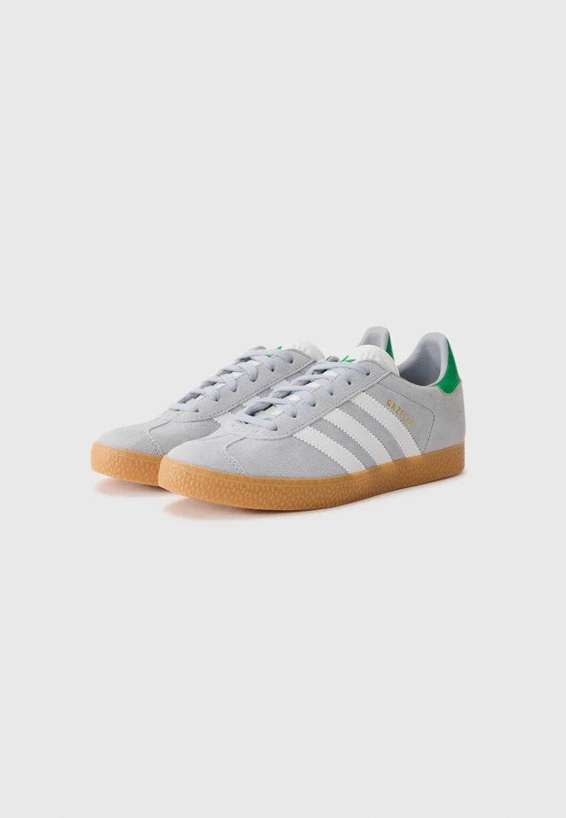 adidas Gazelle - GS - Halo Silver-Coloured White Green
