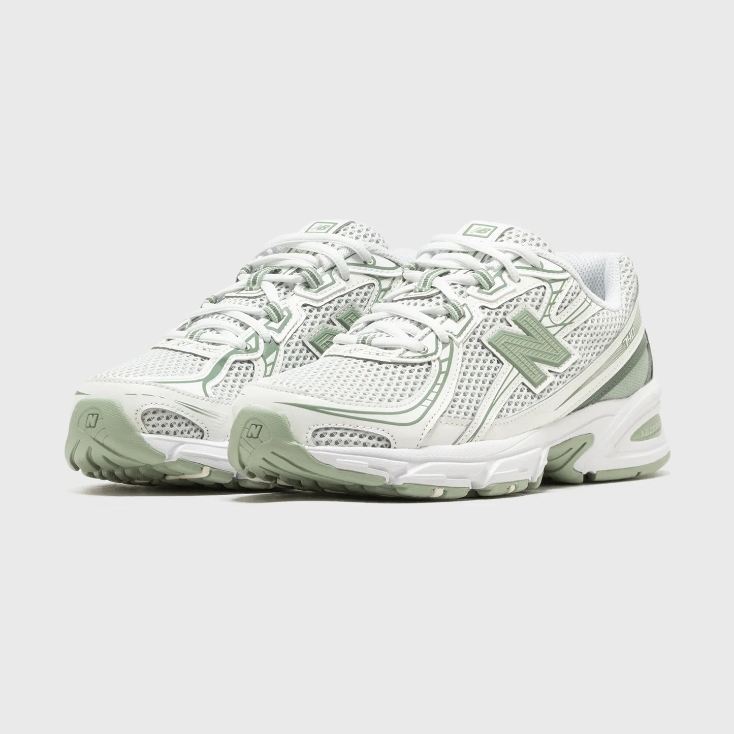 New Balance 740 - Unisex - White Green