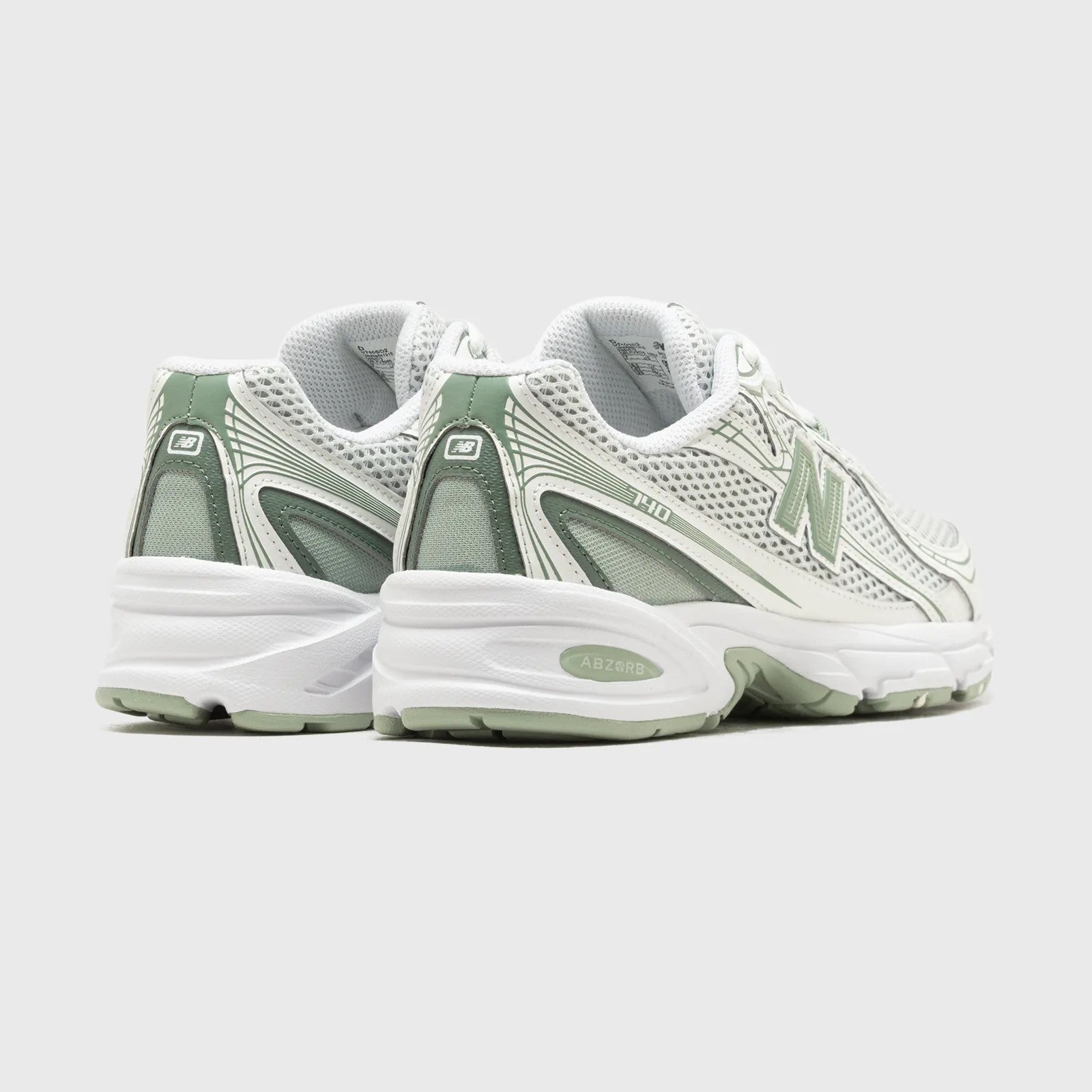 New Balance 740 - Unisex - White Green – Sneaxx