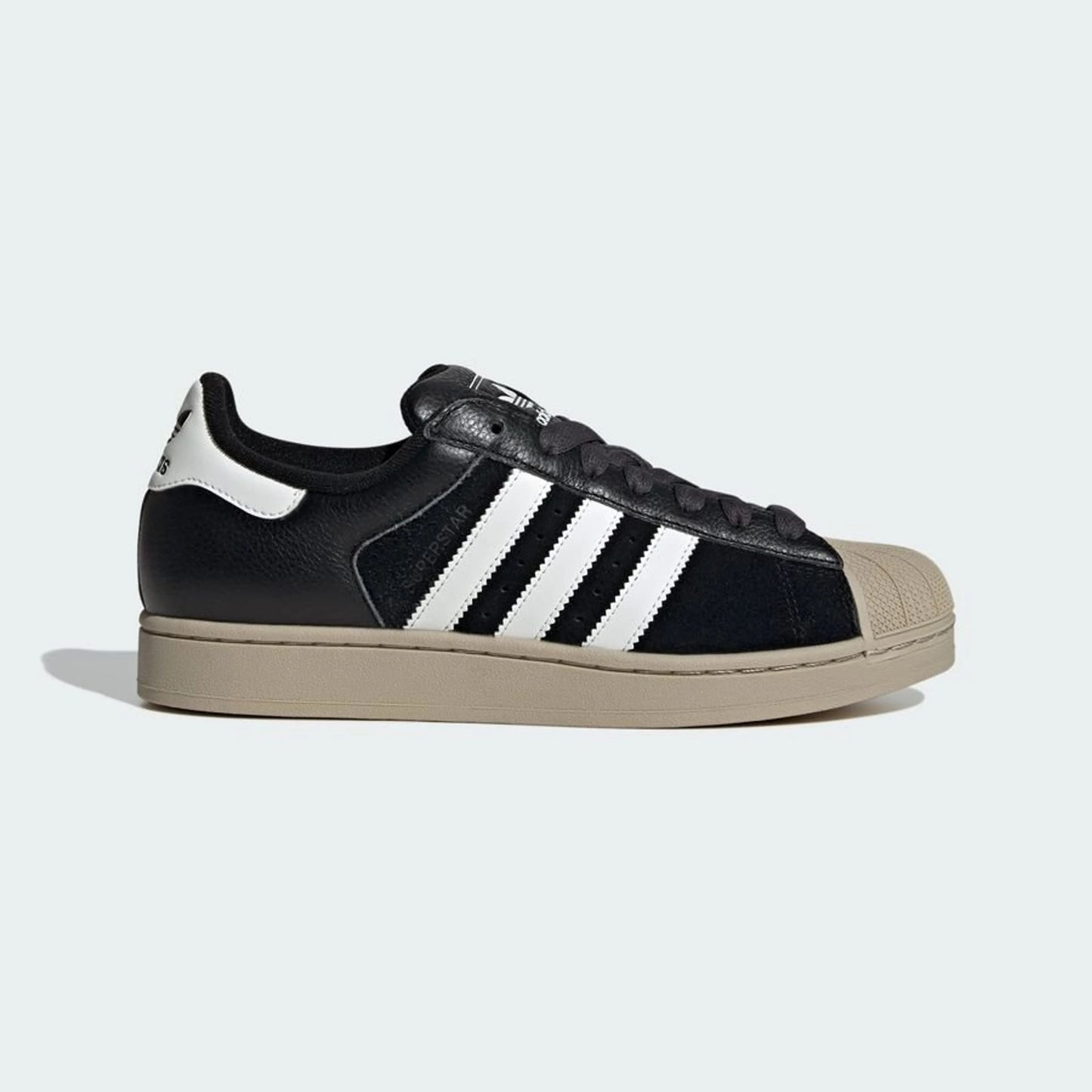 adidas Superstar II - Unisex - Core Black Core White Khaki Three