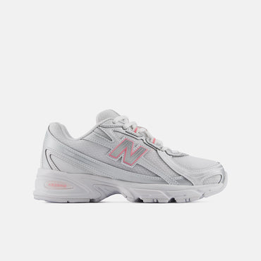 New Balance 740 - GS - Silver Metallic Signal Pink