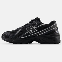 New Balance 740 - GS - Black Silver Metallic