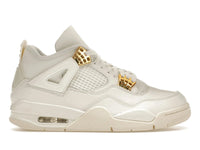 Air Jordan 4 - Women's - Metallic Gold