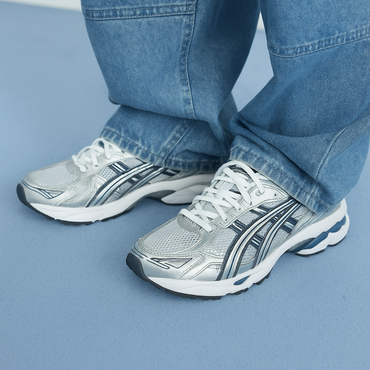 Asics Gel-Kayano 14 - Unisex - Wit Fjord Grey