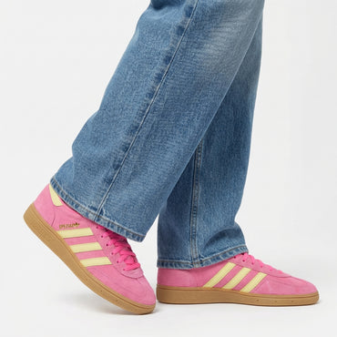 adidas Handball Spezial - Women's - Lucid Pink Almost Yellow Gold