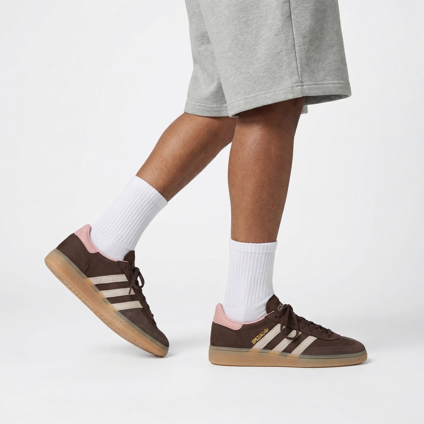 adidas Handball Spezial - Women's - Dark Brown Wonder Mauve