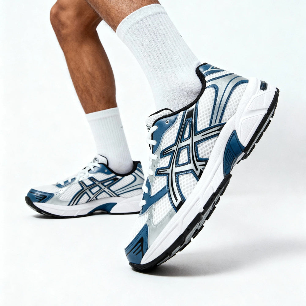 ASICS Gel-1130 - Unisex - White Restful Teal – Sneaxx