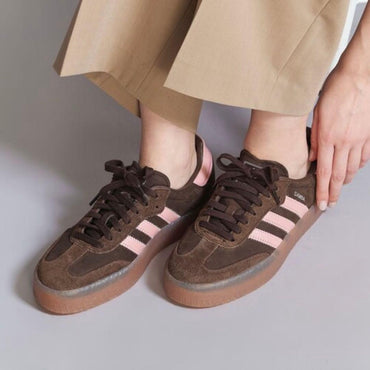 adidas Sambae - Femme - Dark Brown Wonder Mauve Gum M2