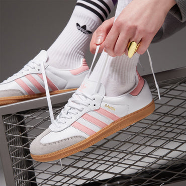 adidas Samba OG - GS - White Coral Pink