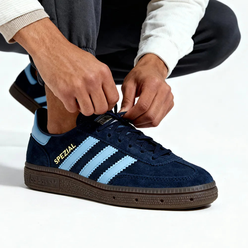 adidas Handball Spezial - GS - Collegiate Navy Clear Sky Gum