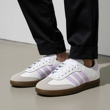 adidas Samba - GS - White Gum