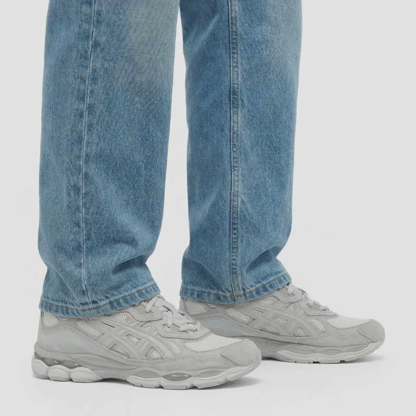 ASICS Gel-NYC - Unisex - Cream/Cloud Grey – Sneaxx